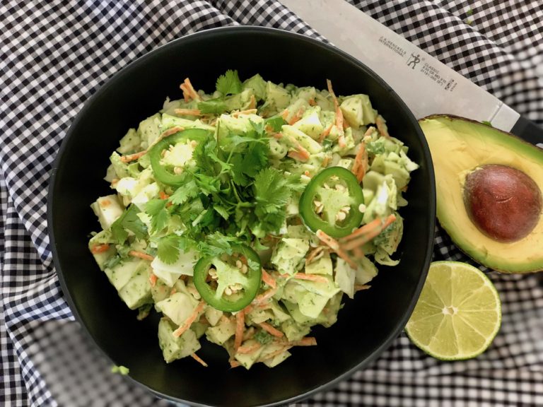 Healthy Mexican Coleslaw Recipe - www.amiofbs.com