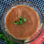 Strawberry and Watermelon Gazpacho - www.amiofbs.com