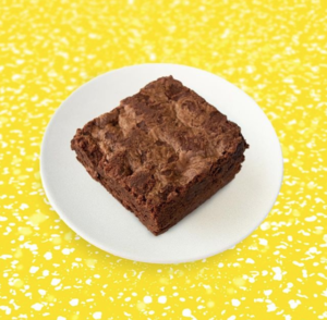 Gluten free brownie at Flower Child restaurant in Boulder, CO | www.amiofbs.com