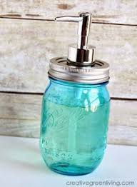 Mason jar soap dispenser