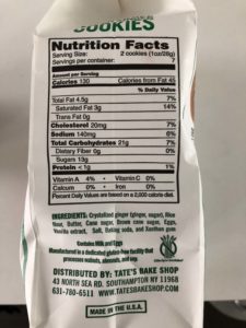 An unbiased review of Tate's gluten-free cookies by Amiofbs. Are they as good as the regular crunchy buttery Tate's cookies that have a cult following? | www.amiofbs.com