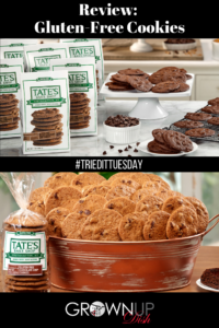 An unbiased review of Tate's gluten-free cookies by Amiofbs. Are they as good as the regular crunchy buttery Tate's cookies that have a cult following? | www.amiofbs.com