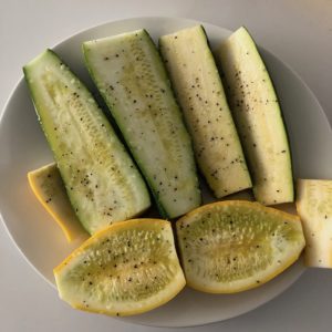This is the BEST healthy and easy grilled squash recipe. If you don't have a grill, you can easily make it in a grill pan on the stovetop. Simple & yummy! | www.amiofbs.com
