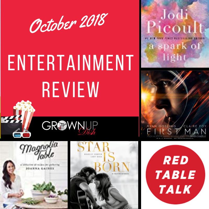 October 2018 entertainment review. Check out October's best and worst books, television and movies. Be sure to tell me your favorites in the comments. | www.amiofbs.com