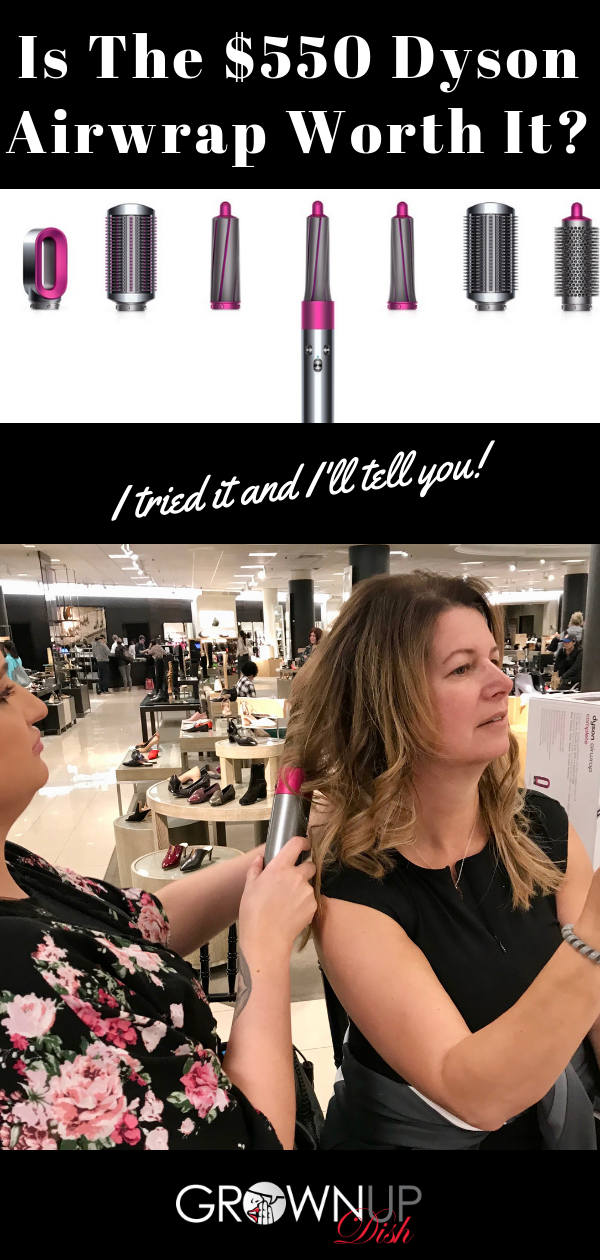 I tried the $550 Dyson Airwrap Hair Styler. Is it worth it? Check out my brutally honest review and let me know what you think in the comments. | www.amiofbs.com 