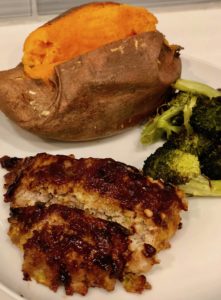 This delicious and easy Asian Pork Meatloaf recipe puts an Asian twist on homestyle meatloaf by using ground pork, Asian seasonings (ginger, garlic, green onion) and baking it with an irresistibly savory-sweet soy glaze. It's healthy, easy to prepare and really, really delicious. | www.amiofbs.com