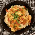 This One Pan Shrimp Veracruz recipe is spicy, saucy, seafood perfection. Fresh shrimp in a delicious tomato-y peppery sauce. It's a flavor explosion. | www.amiofbs.com