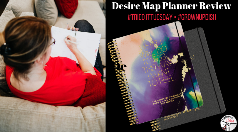 Review of Danielle LaPorte's Desire Map planner. It's so much more than a calendar; it's equal parts life designer, gratitude journal, & scheduler. | www.amiofbs.com
