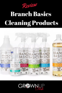 An unbiased review of Branch Basics cleaning products. Use the non-toxic concentrate as laundry detergent, hand soap or spray cleaner. And, it really works! | www.amiofbs.com
