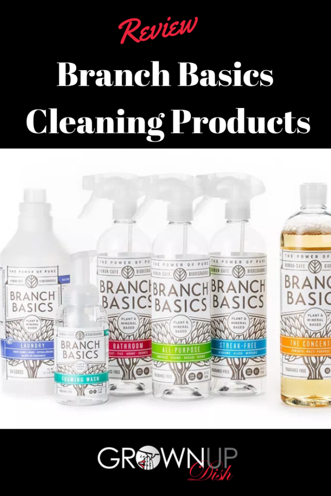 An unbiased review of Branch Basics cleaning products. Use the non-toxic concentrate as laundry detergent, hand soap or spray cleaner. And, it really works! | www.amiofbs.com
