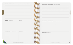 Weekly Reflection Spread Desire Map Planner | www.amiofbs.com