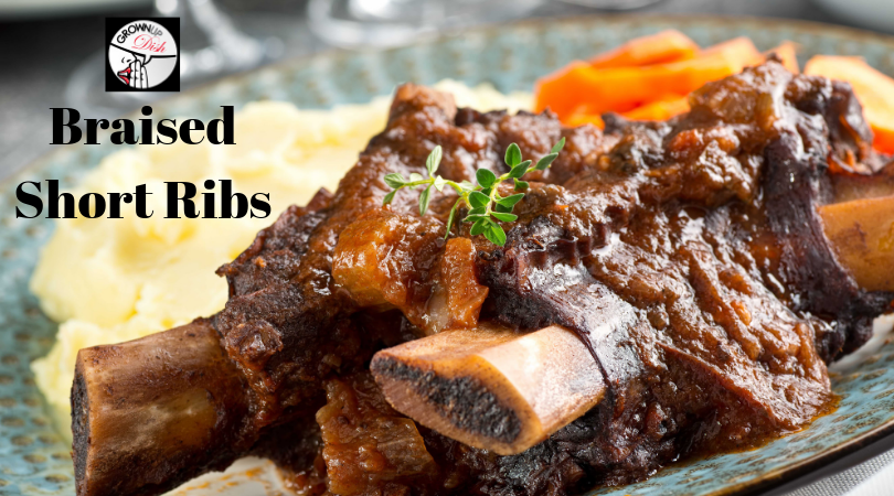 Red Wine Braised Short Ribs are the ultimate hands-off, do-ahead dinner. This recipe is comfort food at its best. And it's surprisingly easy to make! | www.amiofbs.com