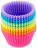  Reusable Silicone Baking Cups, Pack of 12 | www.amiofbs.com