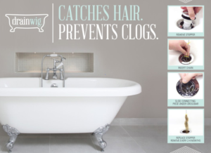 Amiofbs reviews the Drain Wig - a product that eliminates drain clogs in your shower and tub. Check out our unbiased review. | www.amiofbs.com