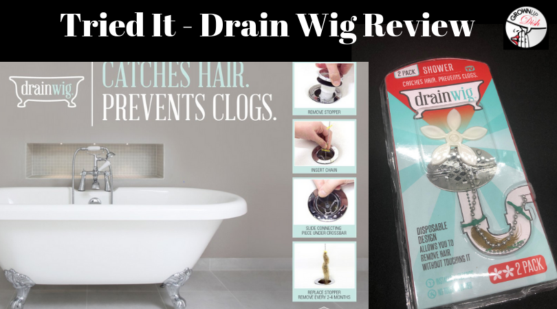 Amiofbs reviews the Drain Wig - a product that eliminates drain clogs in your shower and tub. Check out our unbiased #triedittuesday review. | www.amiofbs.com