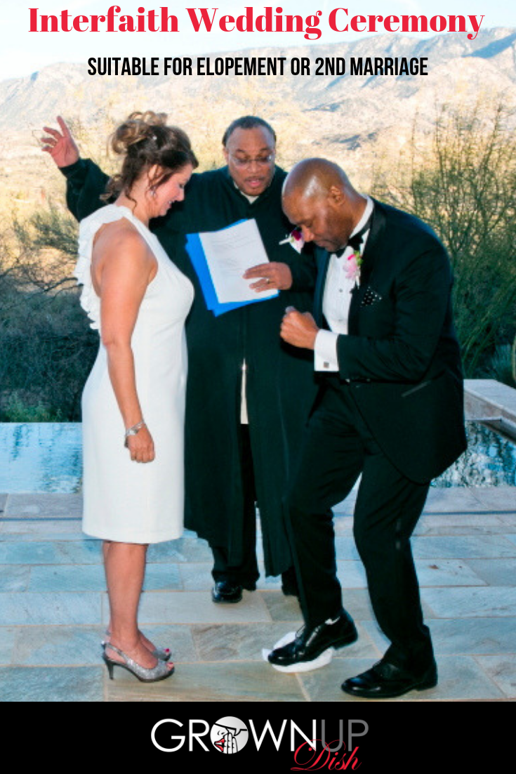 Enjoy this interfaith wedding ceremony; ideal for an interdenominational service, elopement or second marriage. Feel free to modify and share the love. | www.amiofbs.com