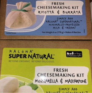 Kalona Supernatural Fresh Cheesemaking Kits