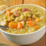 If winter is getting you down make Easy Peasy Split Pea Soup! It's hearty, comforting, packed with vegetables and it's gluten and sugar-free. Instant Pot or stovetop recipe. | www.amiofbs.com