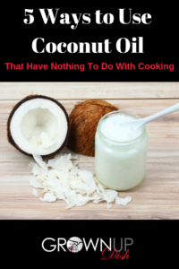 From oil pulling to furniture polish to diy beauty, here are five ways to use coconut oil that have nothing to do with cooking. Great tips & how to's. | www.amiofbs.com