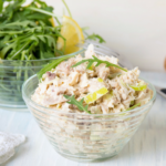 Whole30 Curry Chicken Salad recipe is fancy enough for company but easy enough for everyday lunch or meal prep. And it's keto, sugar-free and gluten-free. | www.amiofbs.com