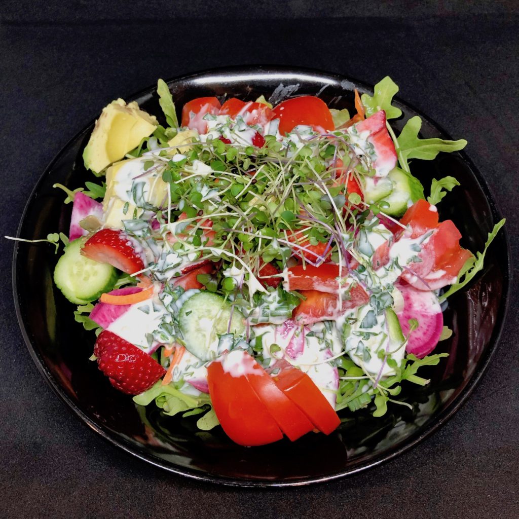 Everyone loves ranch dressing. But the bottled version is full of questionable ingredients. It's easy to make this Better Than Ranch Salad Dressing at home with just a few whole food ingredients.  From there, you can make several variations including Blue Cheese Dressing, Green Goddess and Creamy Mexican. | www.amiofbs.com