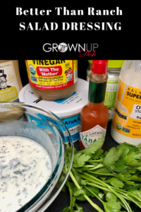 Everyone loves ranch dressing. But the bottled version is full of questionable ingredients. It's easy to make this Better Than Ranch Salad Dressing at home with just a few whole food ingredients. From there, you can make several variations including Blue Cheese Dressing, Green Goddess and Creamy Mexican. | www.amiofbs.com