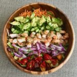 Just a few ingredients will make this Shrimp Salad with Herb Dressing your favorite go-to meal. And there are handy shortcuts if you need to make it FAST.| www.amiofbs.com
