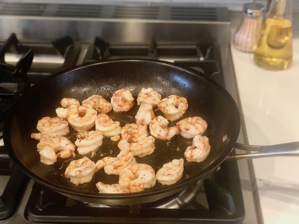 Just a few ingredients will make this Shrimp Salad with Herb Dressing your favorite go-to meal. And there are handy shortcuts if you need to make it FAST.| www.amiofbs.com