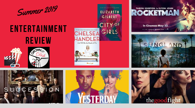 Summer 2019 entertainment review for Amiofbss. Hot summer books, TV and movies. Be sure to tell me your favorites in the comments.
