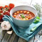 What's better than homemade creamy tomato soup made from 6 ingredients? Nothing! Make it in one pot in 30 min. Vegan, Whole30, sugar-free & Paleo too. | www.amiofbs.com