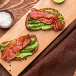 If you haven't had avocado toast topped with bacon, do you even brunch? It's the quintessential brunch dish and it's so versatile when you add toppings. | www.amiofbs.com