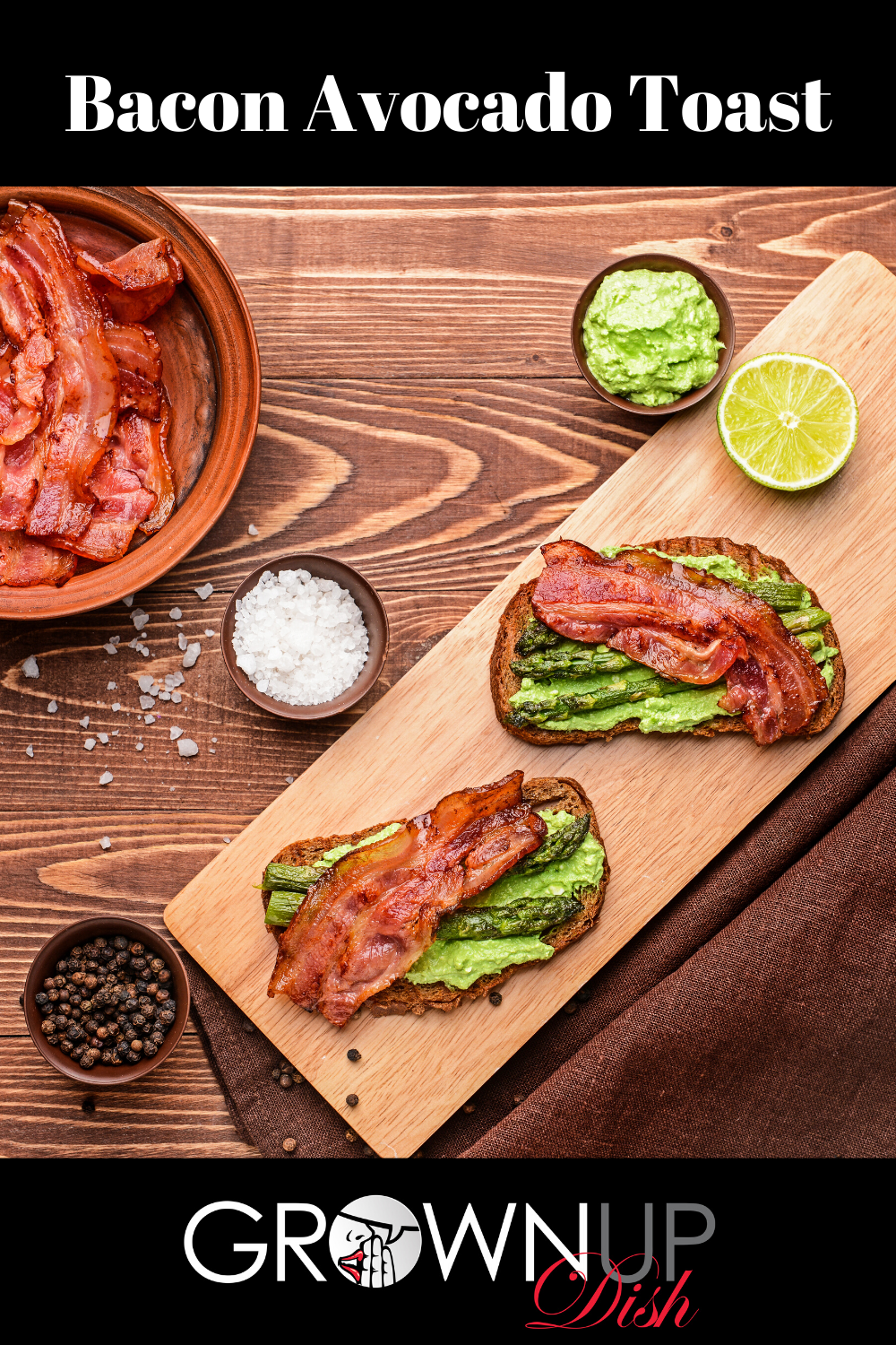 If you haven't had avocado toast topped with bacon, do you even brunch? It's the quintessential brunch dish and it's so versatile when you add toppings. | www.amiofbs.com