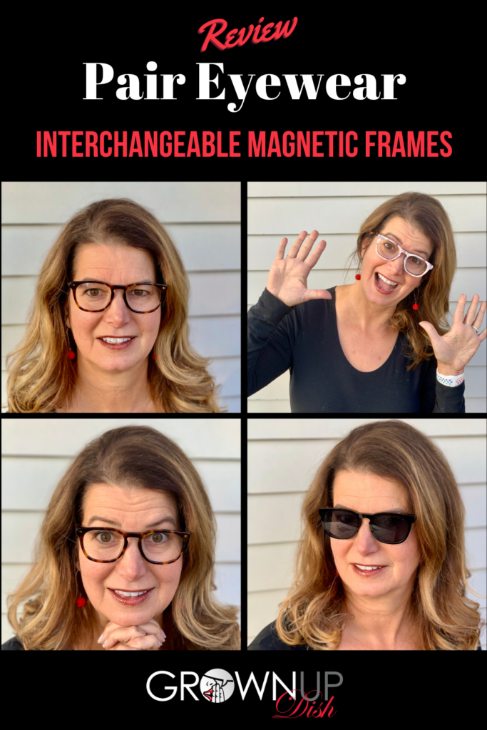 An unbiased review of Pair Eyewear interchangeable magnetic eyeglass frames - an affordable way to change the look of your glasses. Use my discount code for $30 off. | www.amiofbs.com
