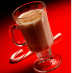 Healthy peppermint mocha recipe tastes just like Starbucks with 1/3 of the sugar. Just 3 ingredients and it tastes identical! | www.amiofbs.com
