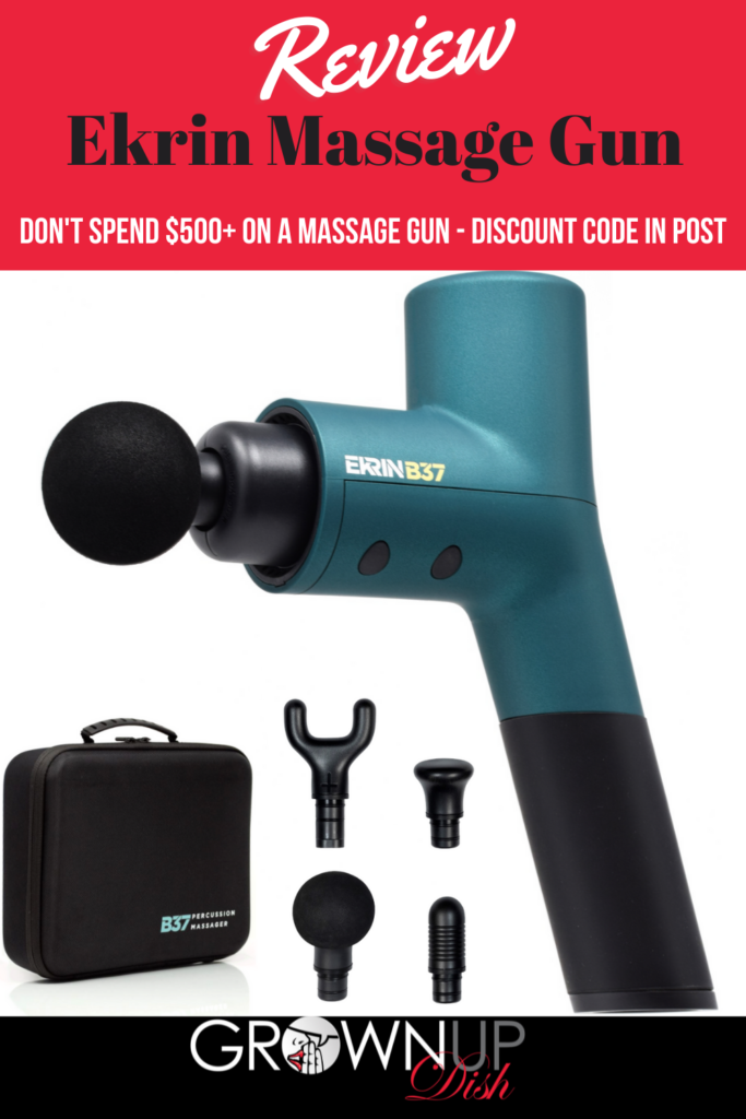 You don't need to spend $500+ on a massage gun. Read my unbiased review & discover the benefits of percussive massage. Save 20% if you order. | www.amiofbs.com