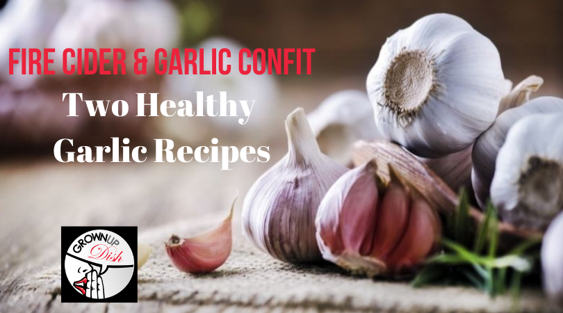 The benefits of using garlic go beyond flavor. Instead of sprinkling a dash of garlic salt, try a healthy garlic recipe: Fire Cider or Garlic Confit | www.amiofbs.com