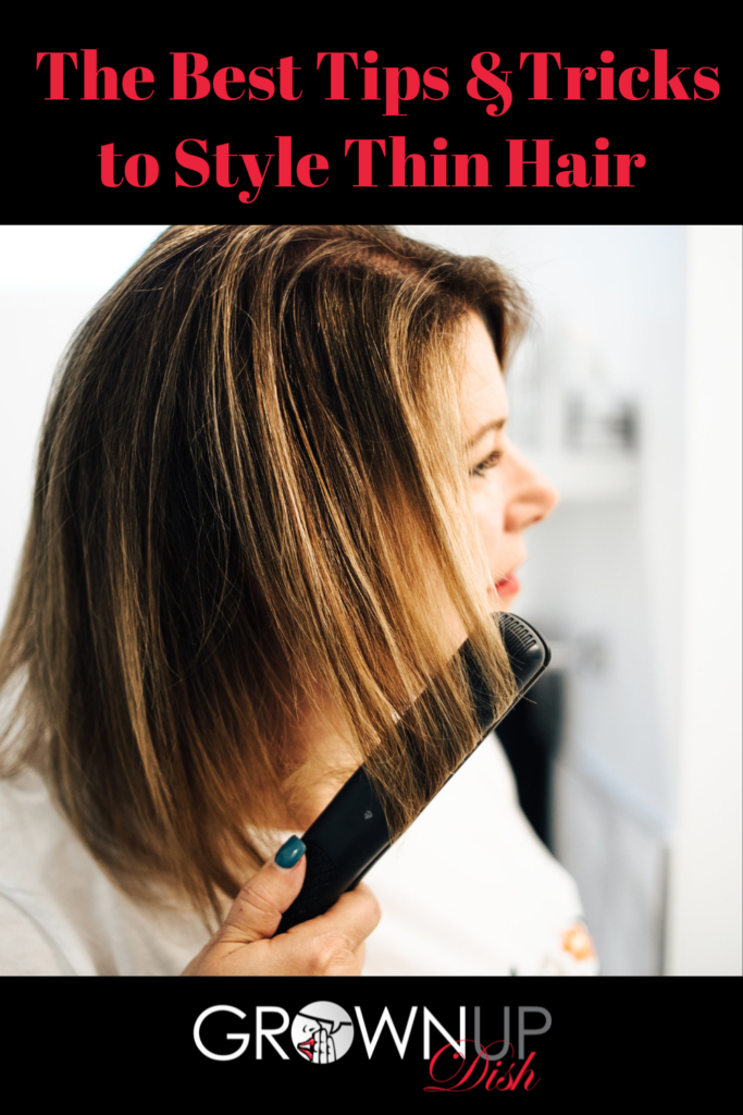 Styling and managing fine hair can often feel like a challenge. Here are some of the best tips and tricks to style thin hair that can help you! | www.amiofbs.com
