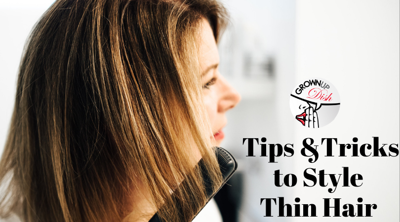 Styling and managing fine hair can often feel like a challenge. Here are some of the best tips and tricks to style thin hair that can help you! | www.amiofbs.com