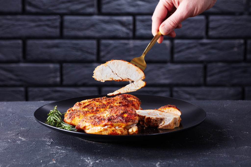 Homemade Rotisserie Chicken! Here's a foolproof way to cook chicken using the Ninja Foodi - it's is a pressure cooker and an air fryer. Try it! | www.amiofbs.com
