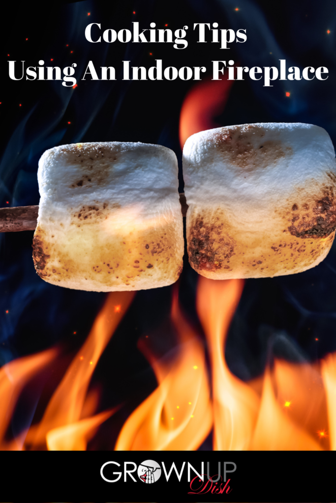 Did you know you can cook in your fireplace? Follow my cooking tips to use your indoor fireplace for a unique way of cooking. | www.amiofbs.com