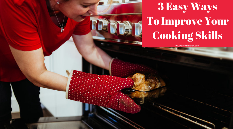 Here are three easy ways to improve your cooking skills so that when you bring people together, you can delight their taste buds and impress them. | www.amiofbs.com