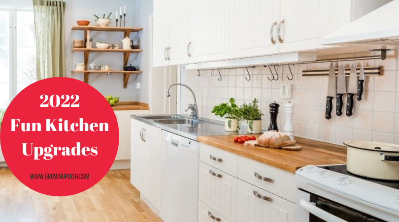 Your kitchen may be the most-used room in your home, but it can grow stale. Here are some fun kitchen upgrades to think about in 2022 to keep it fresh. | www.amiofbs.com