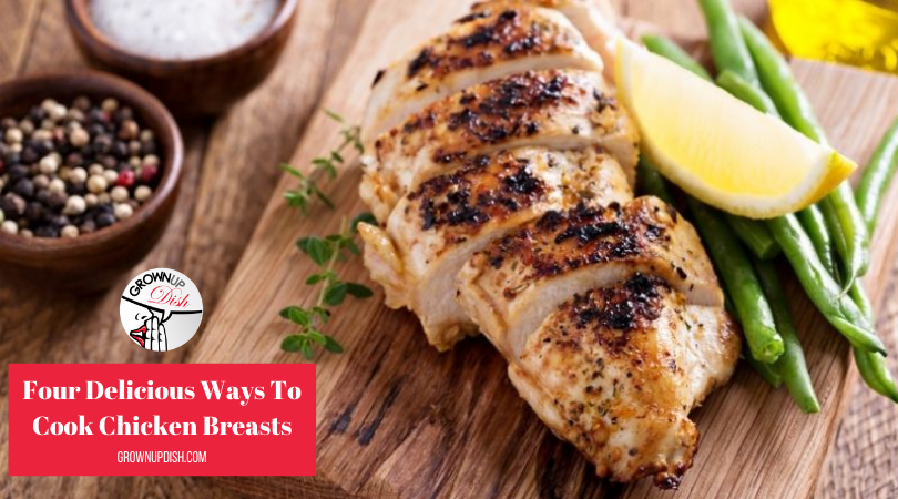 Chicken is a staple in many delicious meals. However, it can quickly become boring. Here are four delicious ways to cook chicken breasts. | www.amiofbs.com
