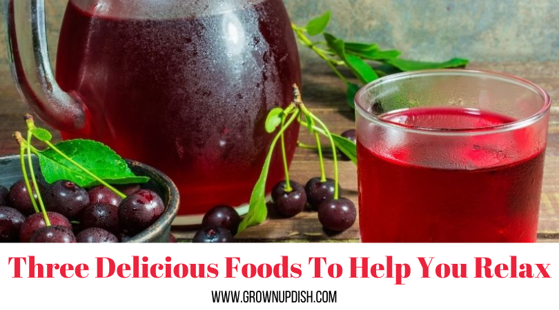Do you feel like it’s impossible to get your body and mind to calm down after a long day? Here are three delicious foods and drinks to help you relax. | www.amiofbs.com
