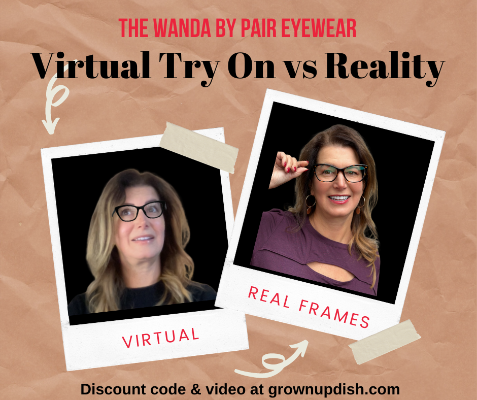 PAIR Eyewear's virtual try on tool helps you choose the perfect glasses. Then change your look in a snap with stylish frame toppers. Video & discount code. www.amiofbs.com
