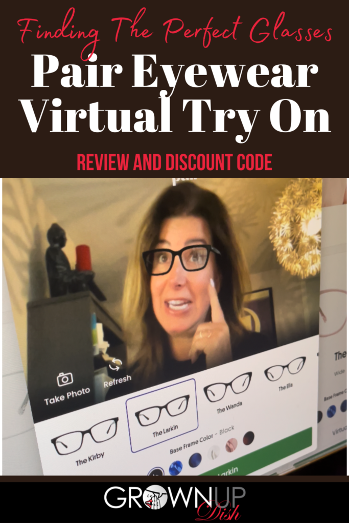 PAIR Eyewear's virtual try on tool helps you choose the perfect glasses. Then change your look in a snap with stylish frame toppers. Video & discount code. | www.amiofbs.com