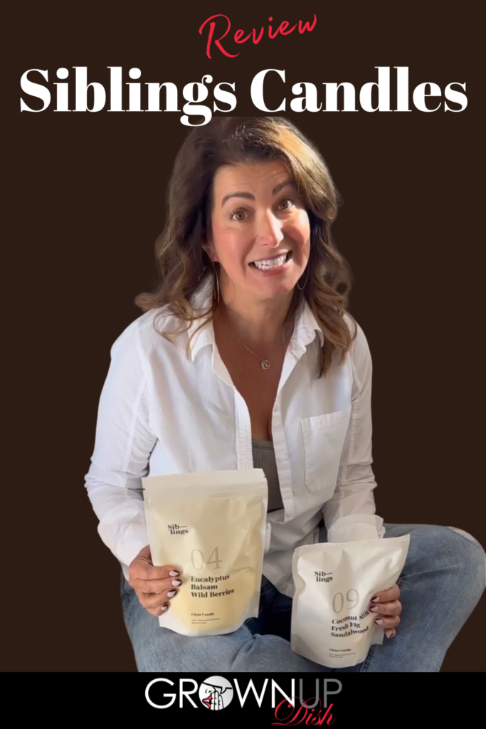 If you love scented candles (but don’t love the hefty price tag) check out Siblings candle refills. They're affordable, eco-friendly and smell GREAT! www.amiofbs.com