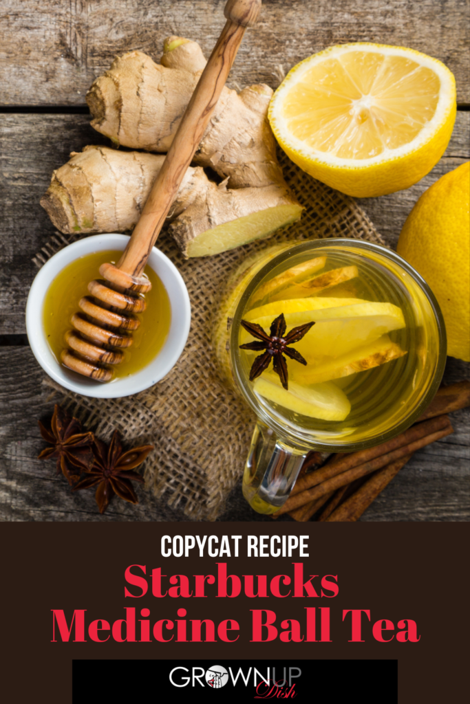 Use this copycat recipe to make Starbucks medicine ball tea at home and save money as well as 30+ grams of sugar | www.amiofbs.com