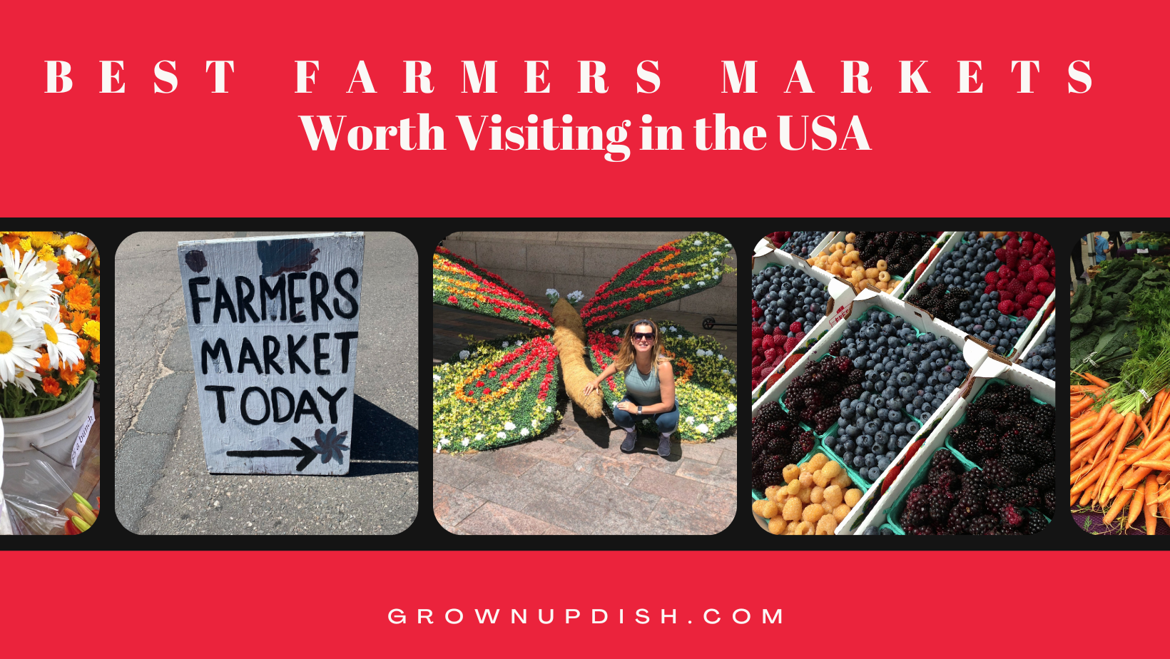 Locals and tourists all across the country stop by farmers markets for local and unique goods. Here are the best farmers markets to visit in the USA. | www.amiofbs.com