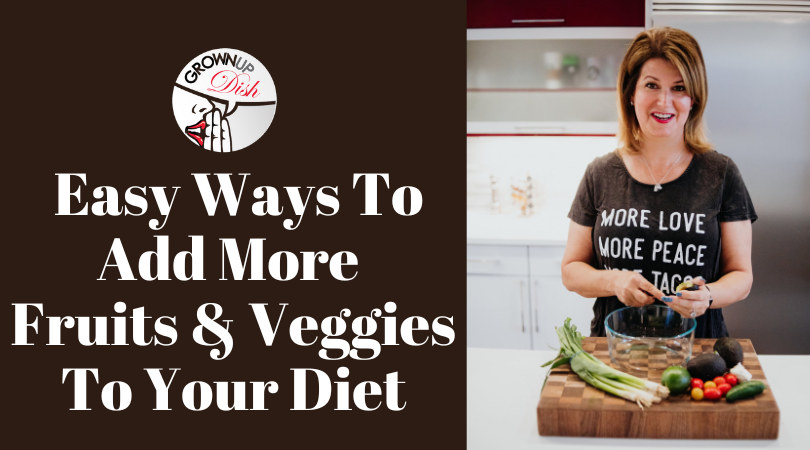 Fruit and vegetables are important elements of a healthy diet, but adding enough can be hard. Try these easy ways to add fruit and veggies to your diet. | www.amiofbs.com